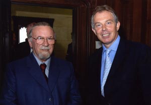 Acker and Tony Blair